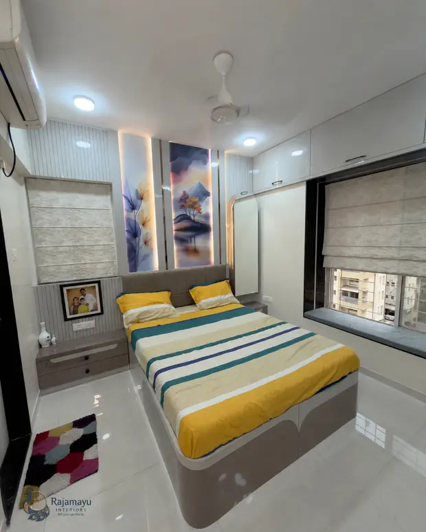 Master bedroom, full fit-out