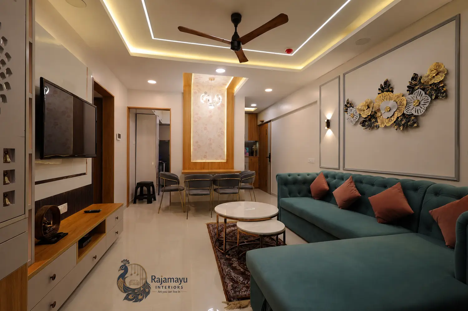 Interior design work in Bhanur